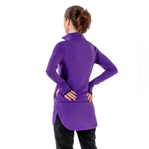Veil Spark Half-Zip Activewear Tunic Sz XS - Picture 2 of 6